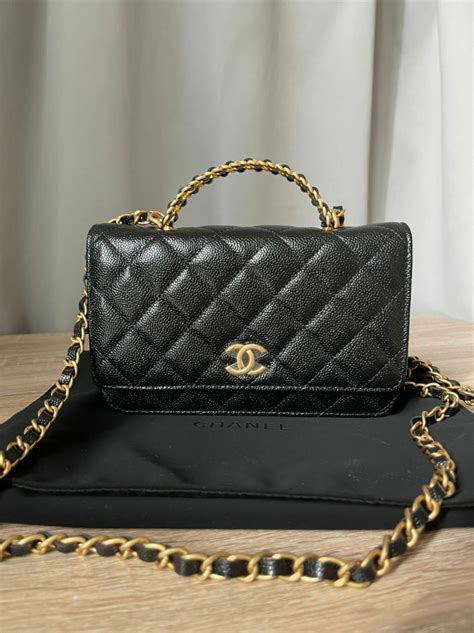 chanel charm bag woc|chanel woc bag size.